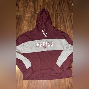 Fanatics Maroon Women's Pullover Hoodie with White Logo
